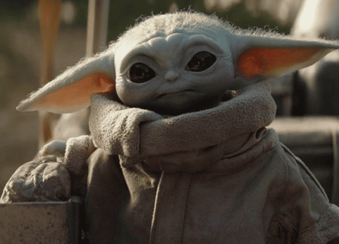 Grogu em The Mandalorian via Disney/reprodução