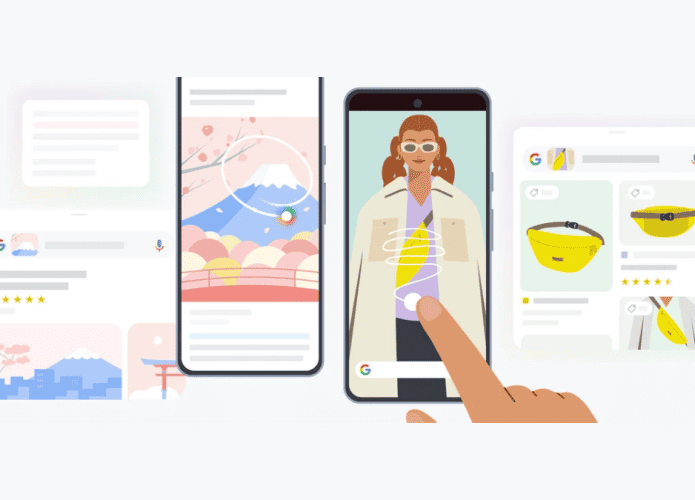 circule para pesquisar do google