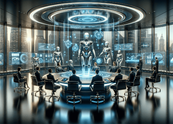 inteligência artificial lobby empresas