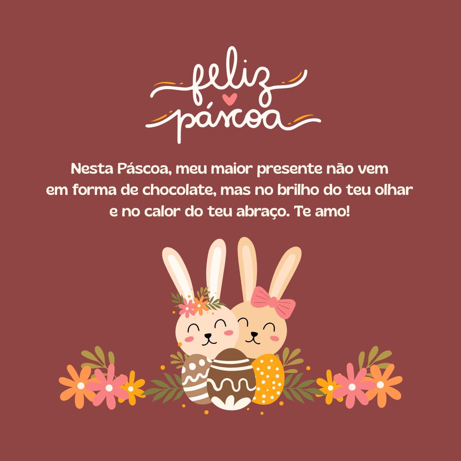 Mensagem de Feliz Páscoa 2026: frases e cartões para WhatsApp