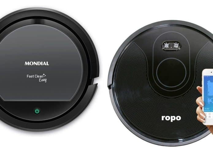 Robô aspirador em oferta