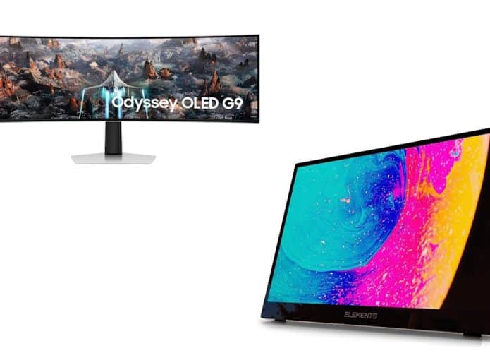 Monitores em oferta