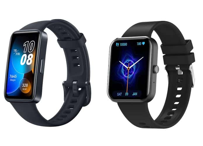 Smartband e smartwatch em oferta