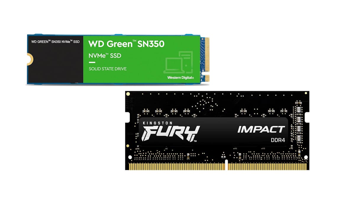 SSD e RAM em oferta