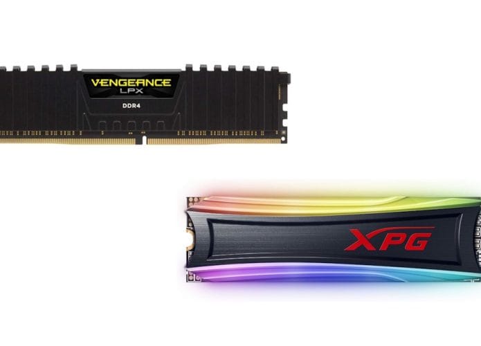 SSD e RAM em oferta