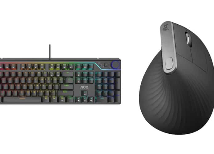 Teclado e mouse em oferta