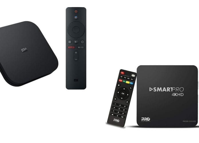TV Box em oferta