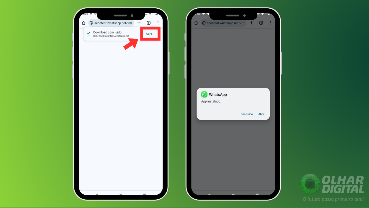 Como baixar e instalar o WhatsApp sem usar a Google Play Store