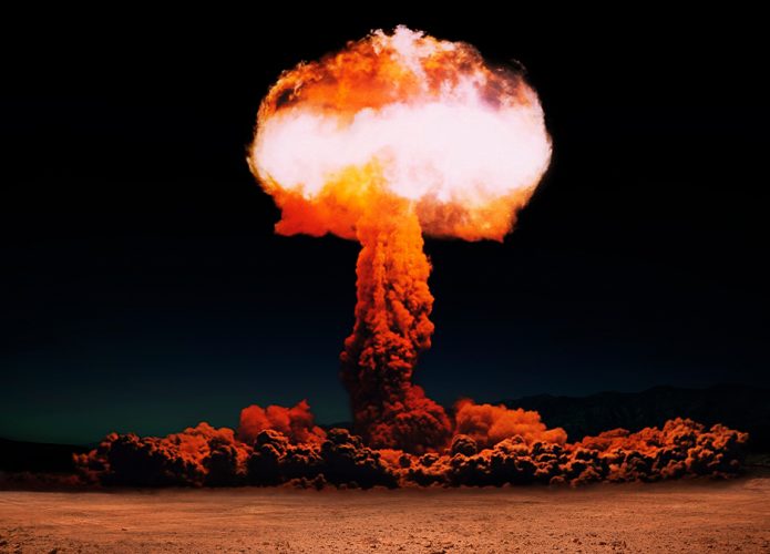 Explosão da bomba atômica