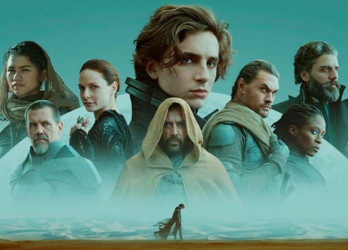 Pôster do filme Duna, lançado em 2021