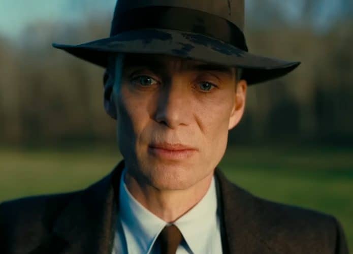 Cena final do filme Oppenheimer, que finalmente estreou no Japão