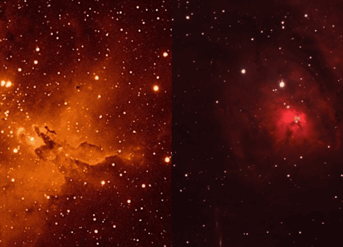 Nebulosas da Água e da Lagoa nas Imagens Astronômicas da Semana