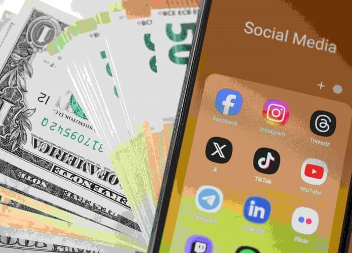 Monetização redes sociais