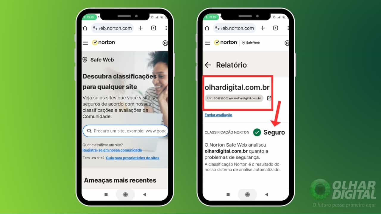 Tutorial de como verificar se um link é seguro