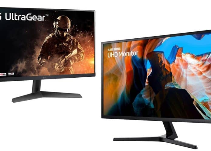 Monitores em oferta