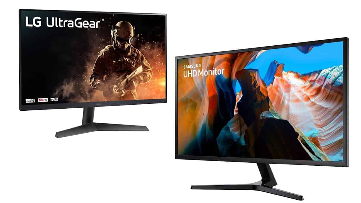 Monitores em oferta
