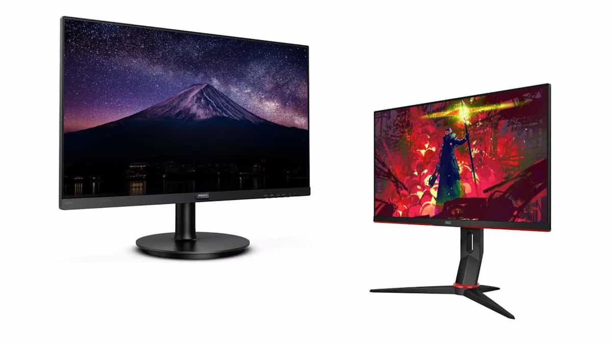 Monitores em oferta