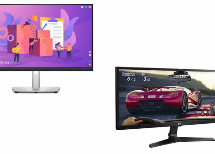 Monitores em oferta