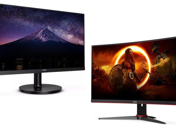 Monitores em oferta