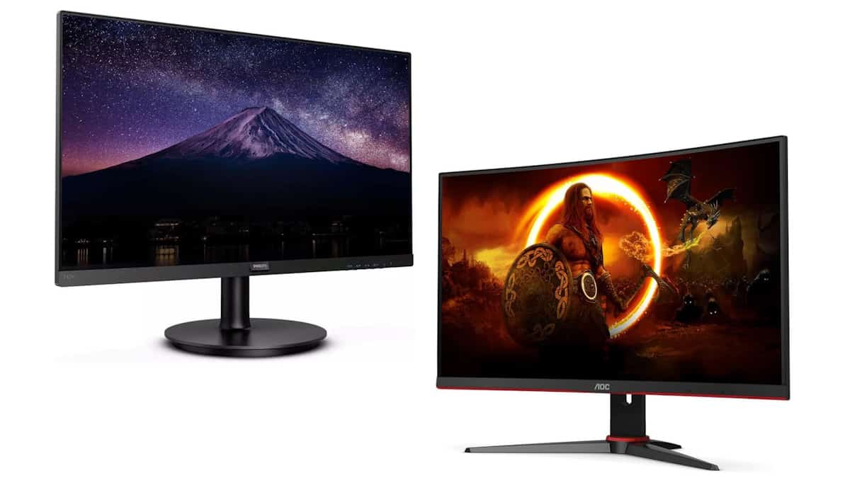 Monitores em oferta