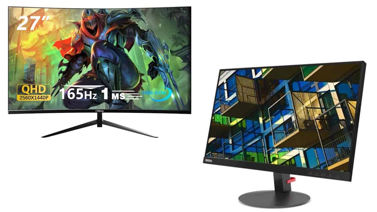 Monitores em oferta