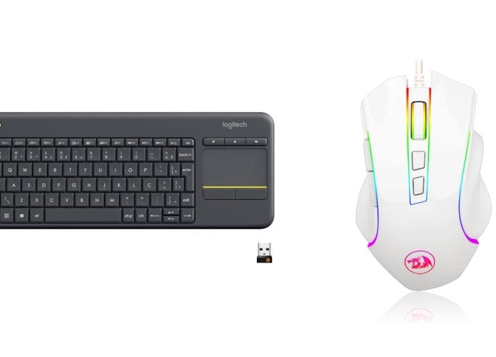 Teclados e mouses em oferta