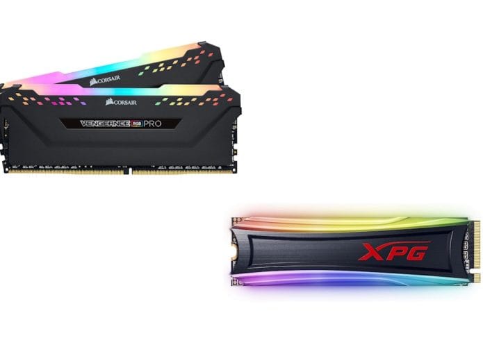 SSD e RAM em oferta
