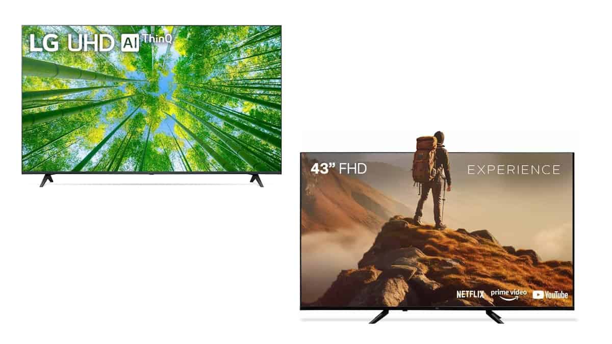 Smart TVs em oferta