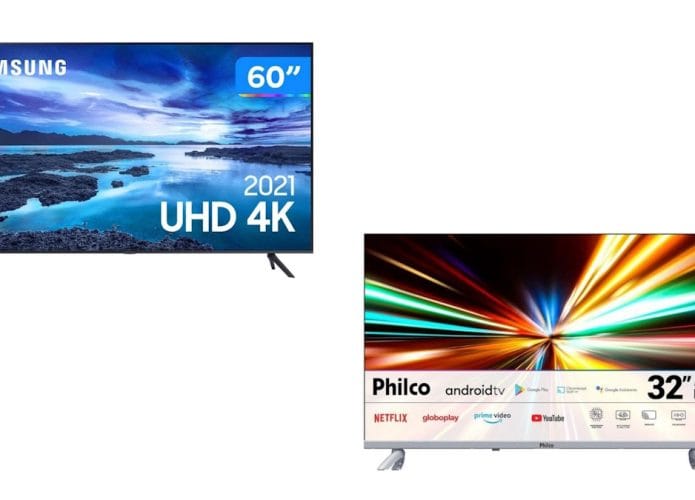 TVs em oferta