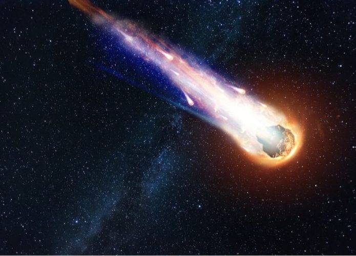 Asteroide ativo (Crédito: Marko Aliaksandr/Shutterstock)