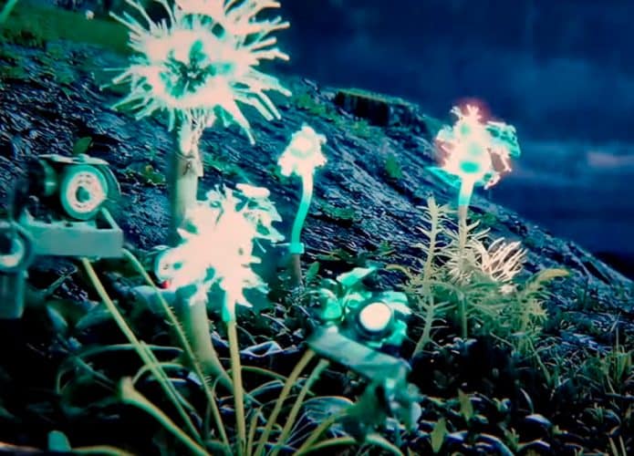 Captura de tela de cena gerada no Sora, da OpenAI, para clipe de música