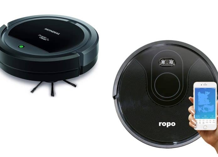Robô aspirador em oferta