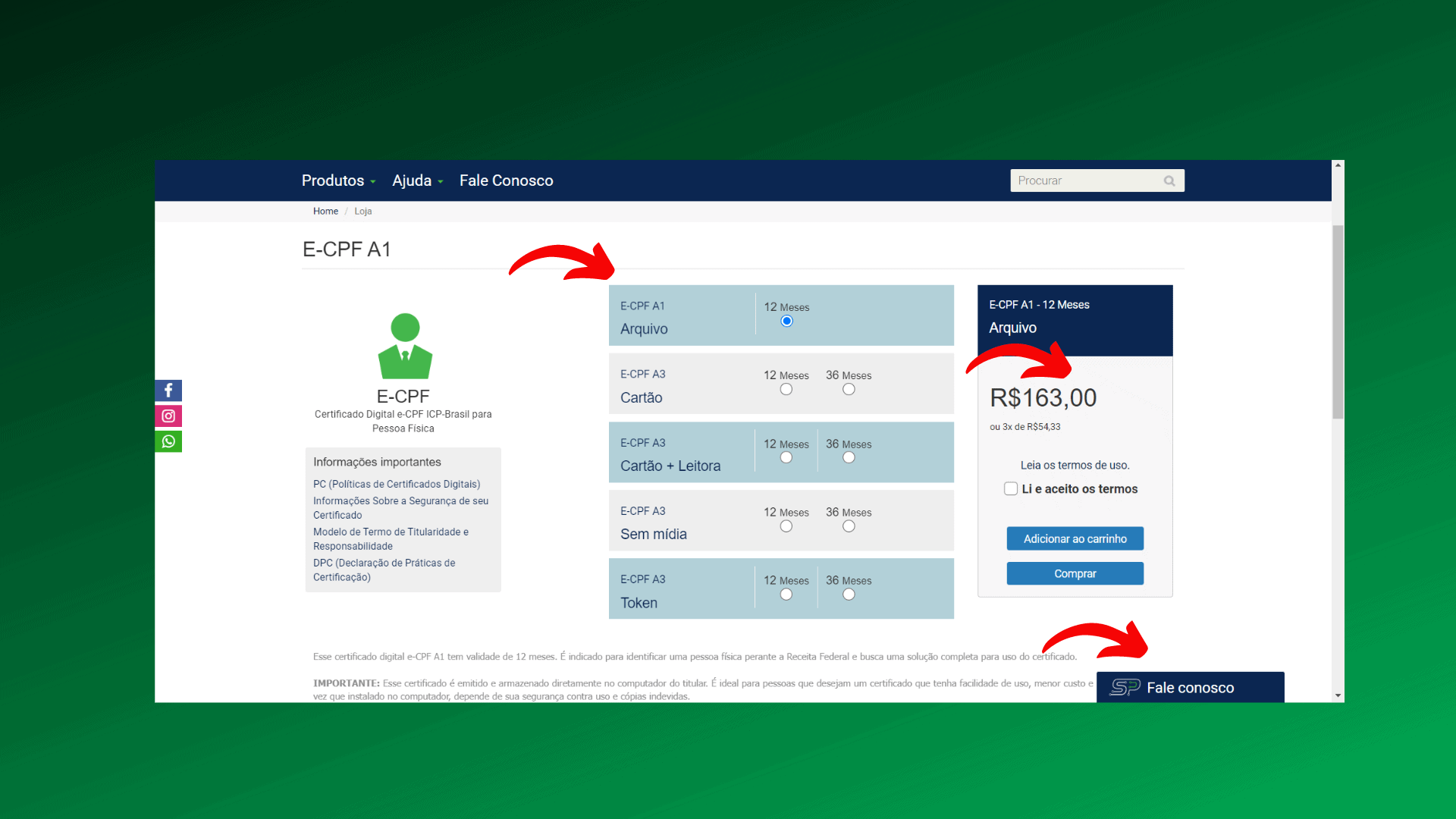 tutorial certificado digital pessoa fisica