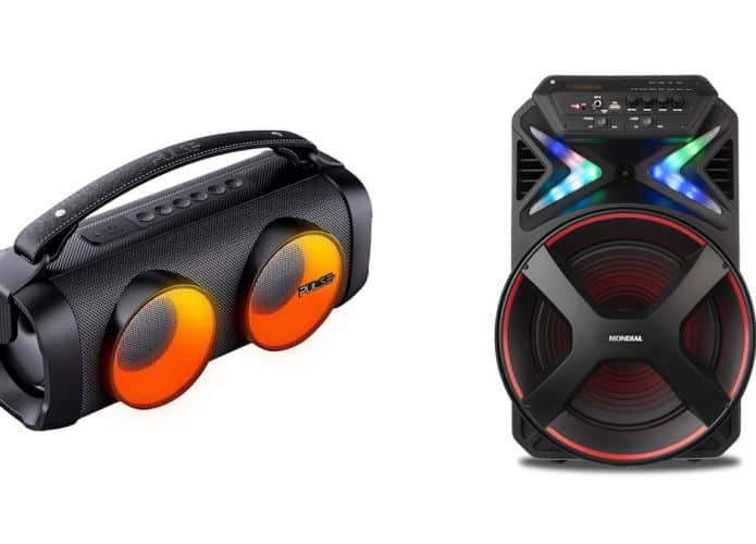 Caixa de som Bluetooth em oferta