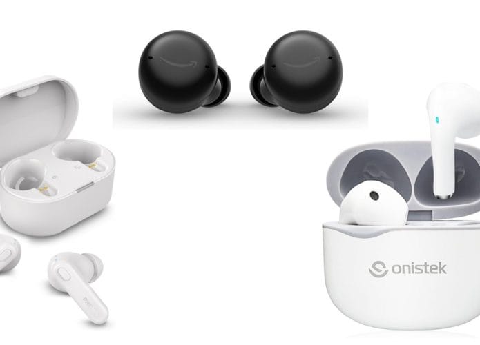 Fones de ouvido em oferta