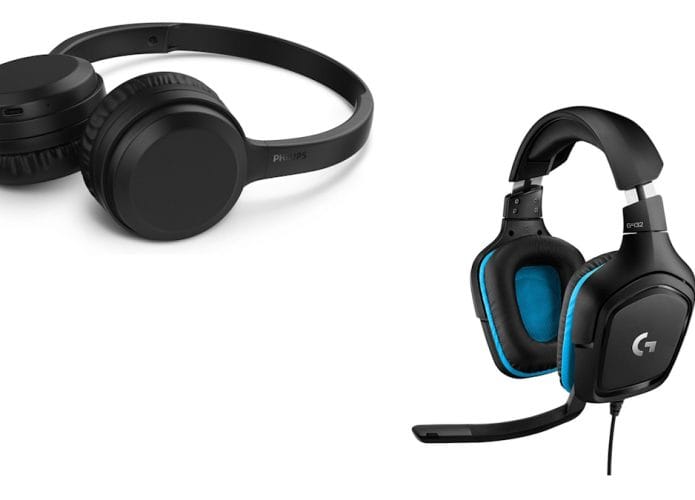 Headsets em oferta