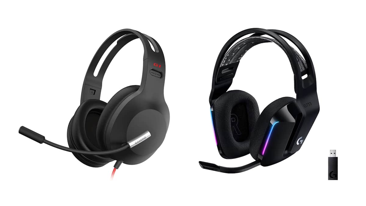 Headsets em oferta