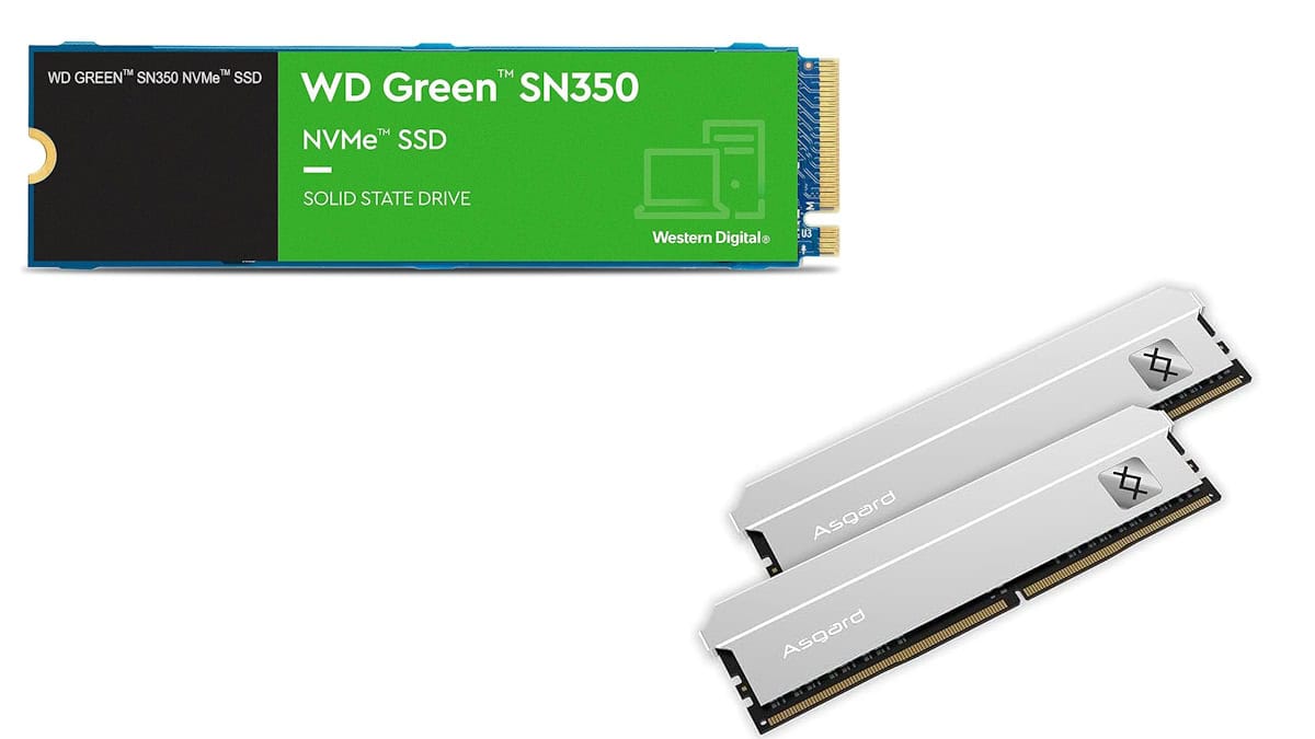 SSD e RAM em oferta