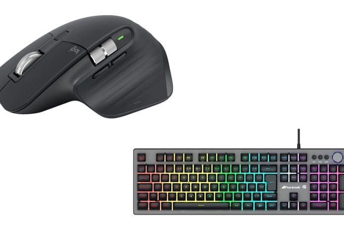 Teclados e mouses em oferta