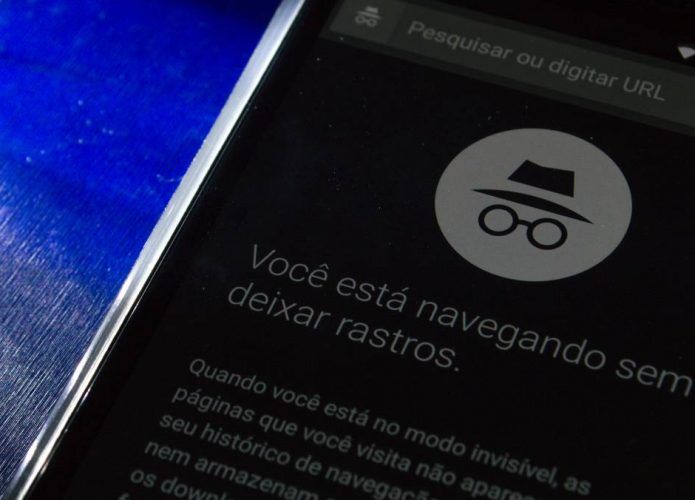 Navegue em modo privado (modo de navegação anônima) no aplicativo Google Chrome