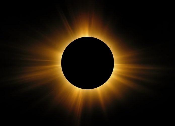 Eclipse Solar Total (Crédito: Allexxandar/ shutterstock)
