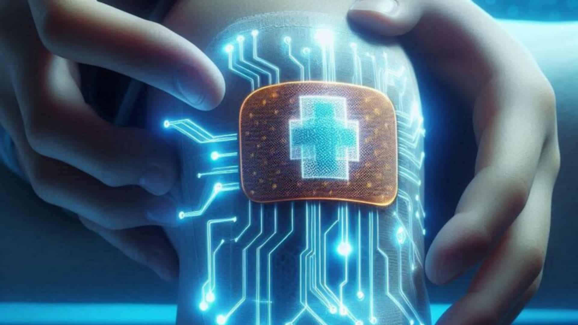 Novo curativo inteligente esteriliza e cura feridas sozinho