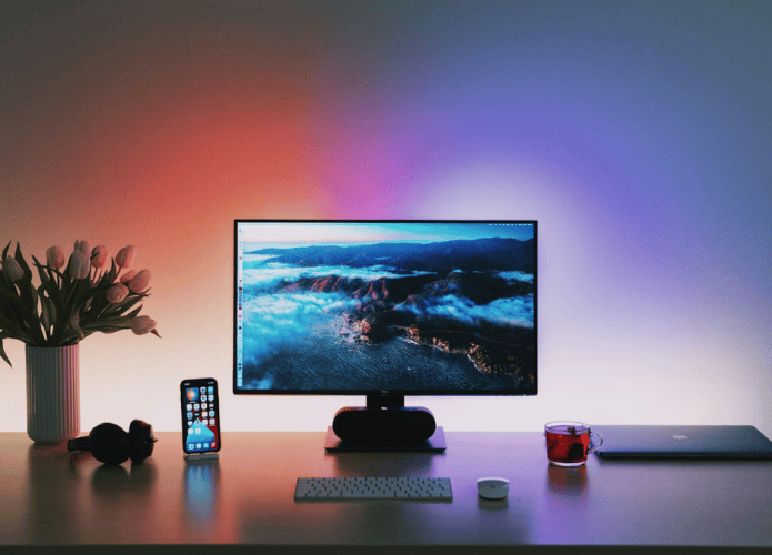 monitor desktop área de trabalho