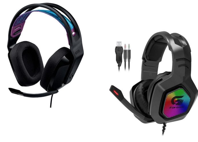 Headsets em oferta