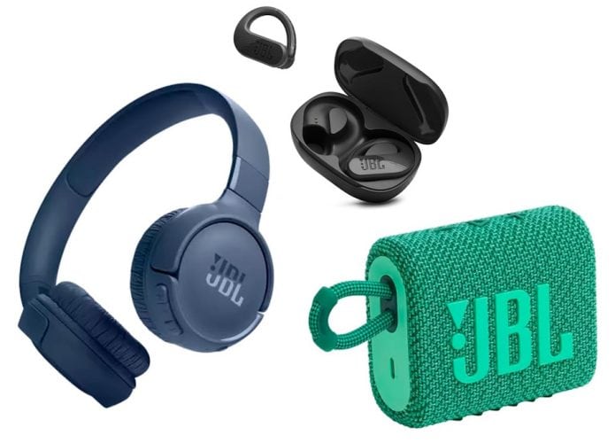 Dispositivos JBL em oferta