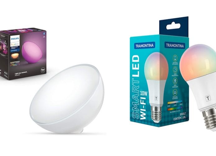 Ofertas do dia: até 36% off em iluminação smart compatível com Alexa!