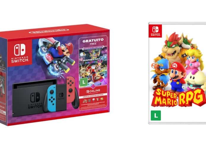 Nintendo Switch em oferta