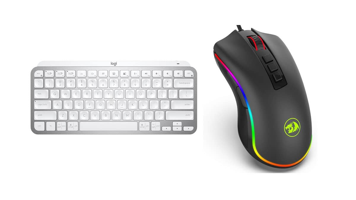 Teclados e mouses em oferta