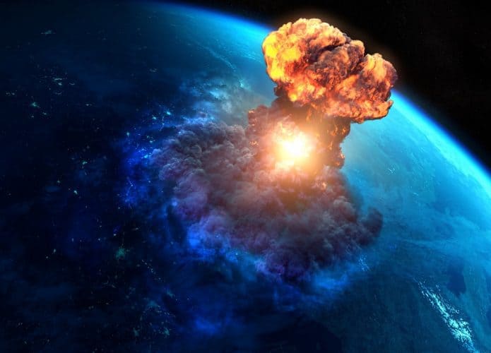 último ser vivo guerra nuclear impacto asteroide