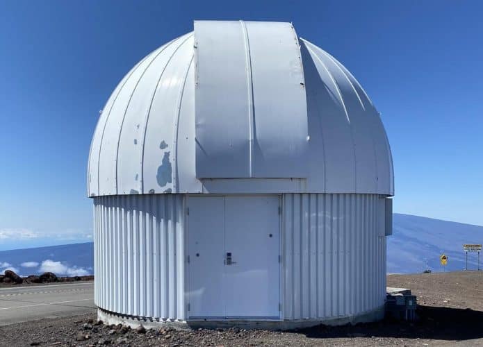Telescópio Hōkū Keʻa (Crédito: Universidade do Havaí)